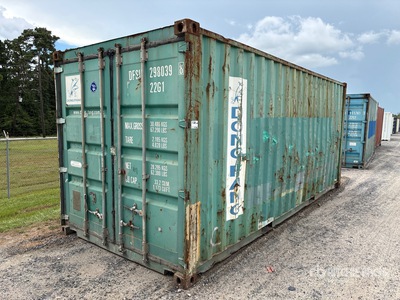 20 ft Standard Lagercontainer