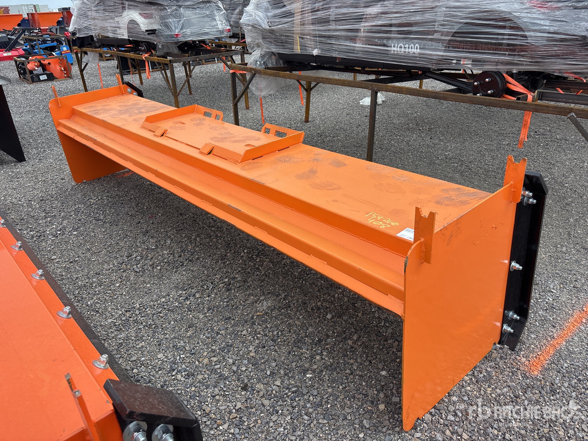 2025 Kit Containers QT-SP-12-23 140 in Mini Skid Steer Snow Pusher (Unused)