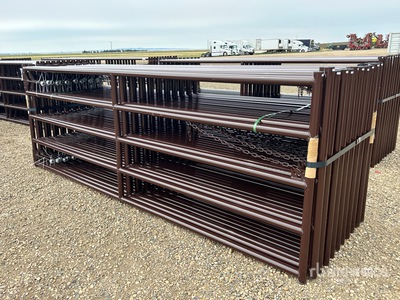 Quantity of (20) BYT RG5012 12 ft x 4 ft HD Ranch Livestock Gate (Unused)