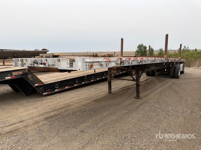 2000 Wilson 48 ft T/A Spread Axle Przyczepa płaska
