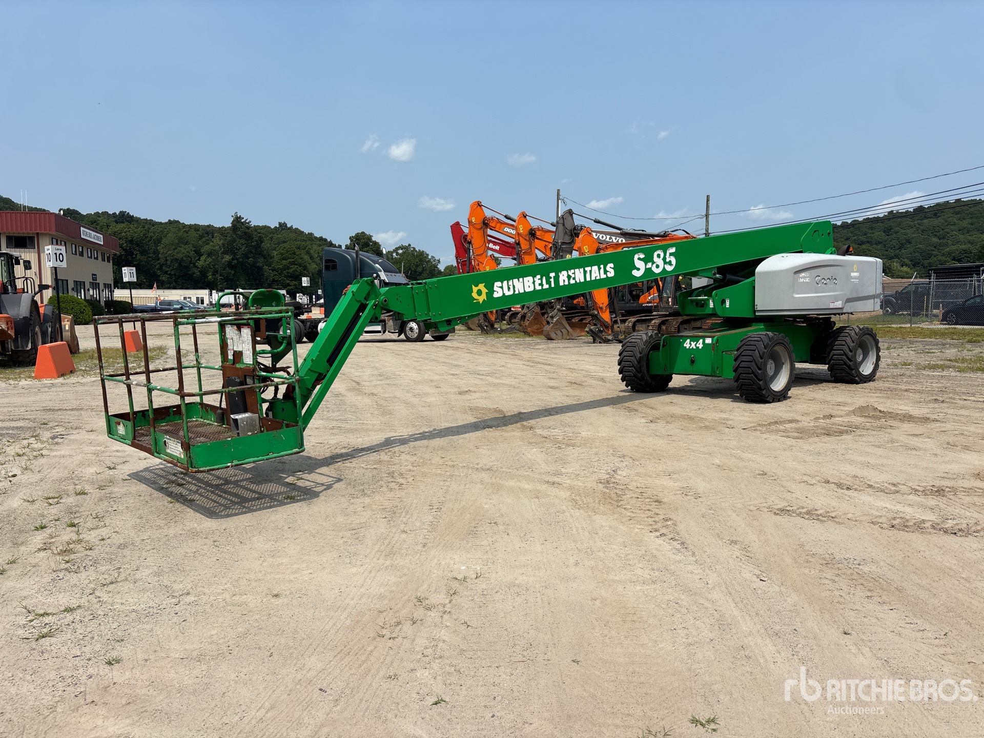 2016 Genie S-85 4WD Diesel Telescopic Boom Lift