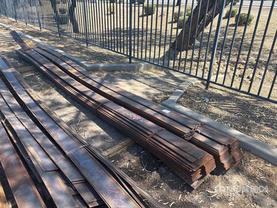 Quantity of (2) Bundles of 6 in. x 1/4 in. A-36/529 20 ft Flat Bars