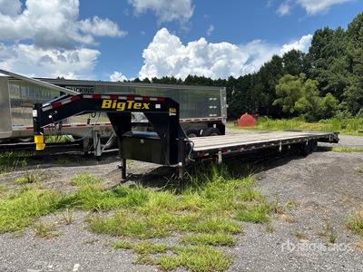 2026 Big Tex 16GN-40D5A-MRBK 40 ft T/A Gooseneck Remorque pour équipement