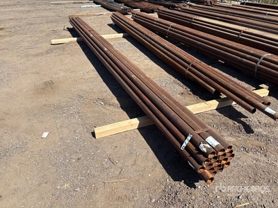 Quantity of (19) 2 7/8 OD S-40 Steel Pipe Pipe