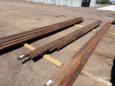Quantity of (19) 2 7/8 OD S-40 Steel Pipe Pipe