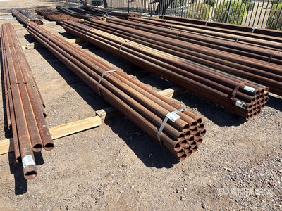 Quantity of (19) 2 7/8 OD S-40 Steel Pipe Pipe