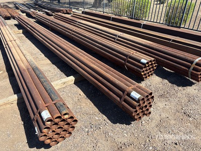 Quantity of (19) 2 7/8 OD S-40 Steel Pipe