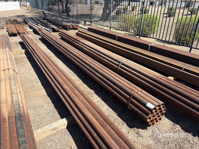 Quantity of (19) 2 7/8 OD S-40 Steel Pipe