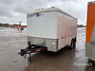 2015 Interstate 1714TA2 14 ft T/A Remorque fermée