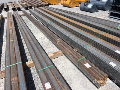 Quantity of (6) 2025 Kit Containers 1 bundle, 2x4 in, 23ft Steel Sq Tubing