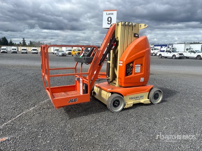 2018 JLG T26E 2WD Electric Vertical Mast Nacelle téléscopique