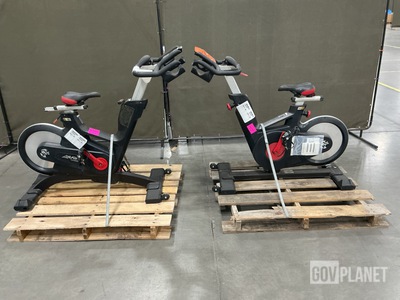 (2) Life Fitness Exercise Bikes
