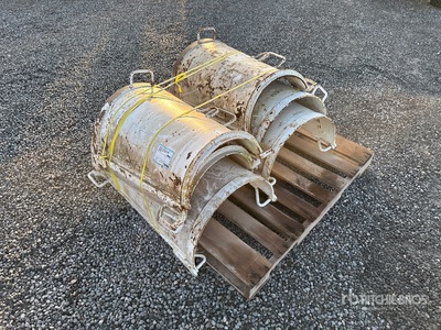 Quantity of (6) Concrete Chutes