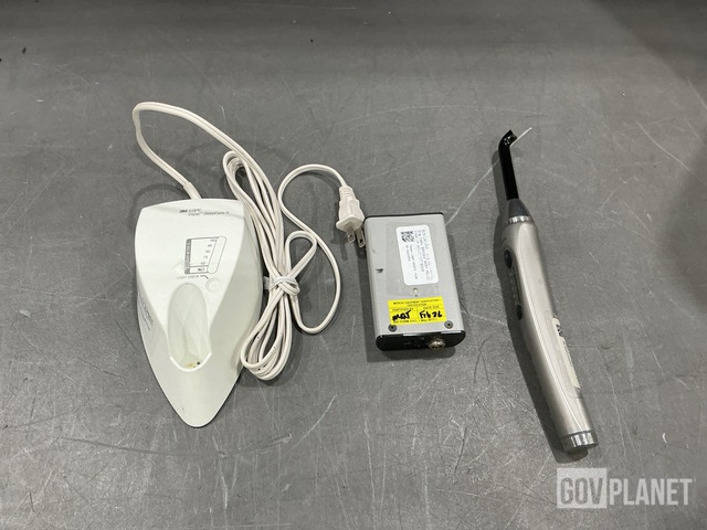 (1) Dental Curing Unit Base, (1) Light Source & Assorted Items