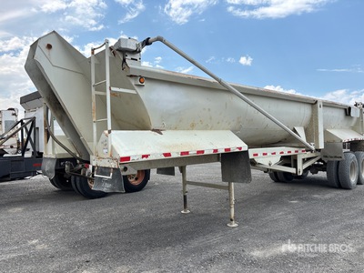 2002 Western Construction Components 45 ft T/A Demolition Hinterkipper