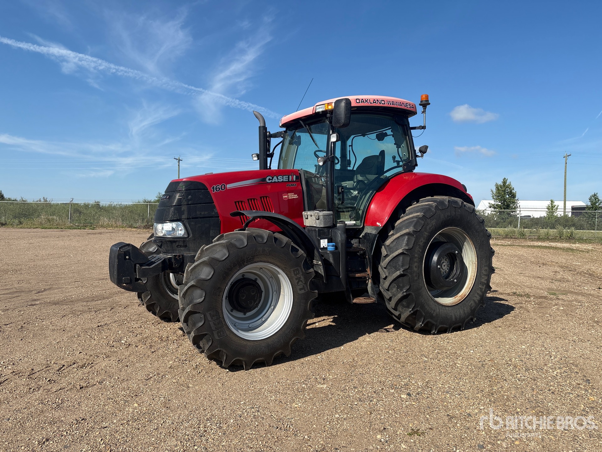 2013 Case IH Puma 160 4WD Tractor Agrícola