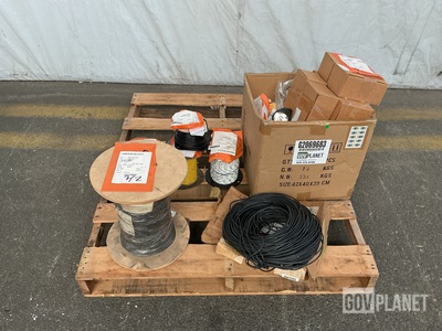 (1,000') of Wire, (3) Transistors, (8) Head Lanterns & Assorted Items