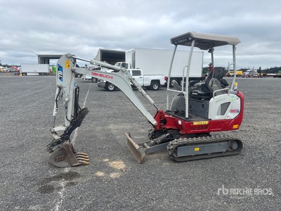 2022 Takeuchi TB20e Electric Mini pelle hydraulique
