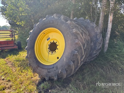 Quantity of (4) 650/65R38 Tires - Fits John Deere 4730 Sprayer