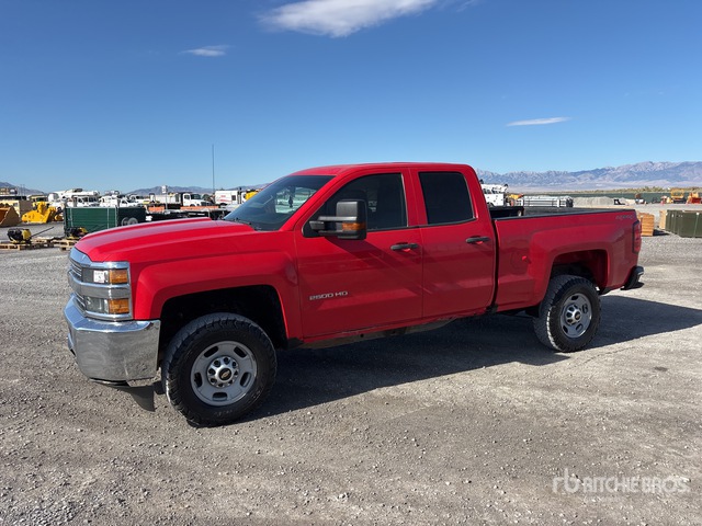 2017 Chevrolet 2500 LT 4x4 Extended Cab Pickup