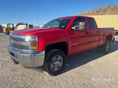 2017 Chevrolet 2500 4x4 Crew Cab Ophalen