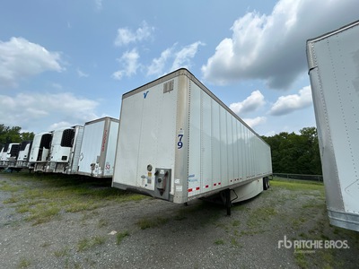 2022 Vanguard VXP 53 ft x 102 in T/A Semi-remorque fourgon