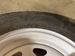 Trailer with Tire Size