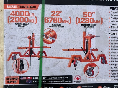 TMG ALR40 Automotive Rotisserie (Unused)