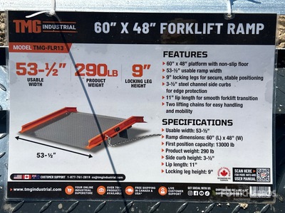 TMG FLR13 Forklift Ramp (Unused)