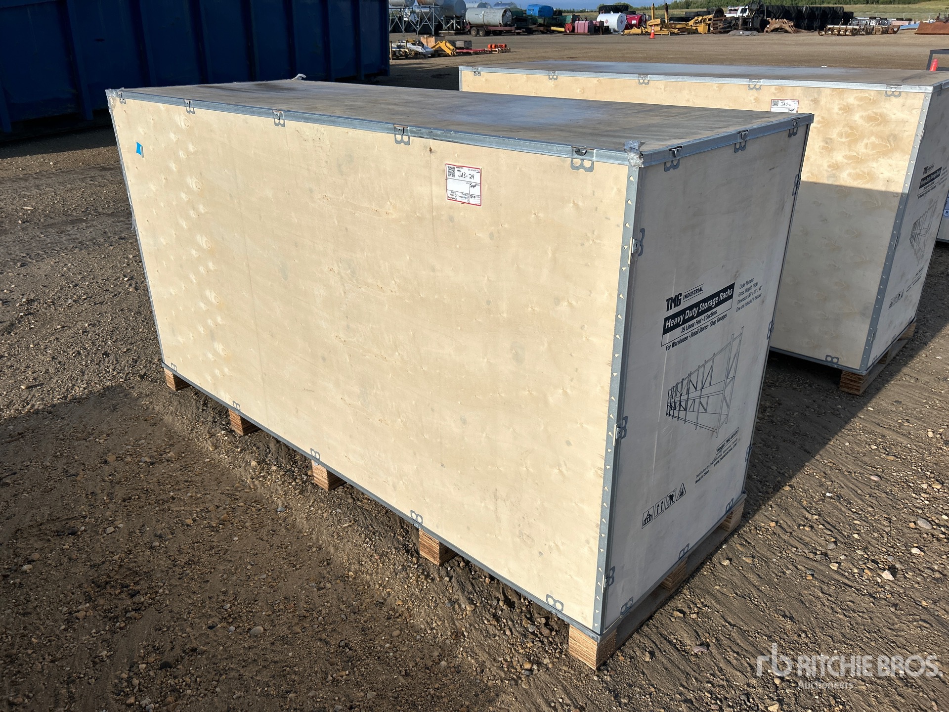 TMG WH39 39 linear ft Heavy Duty Storage Shelving (Unused)