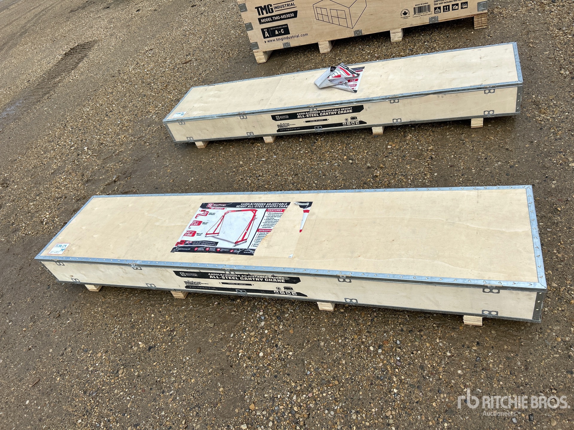 StanForge AGC21 4400 lb Adjustable Height All-Steel Gantry Crane (Unused)