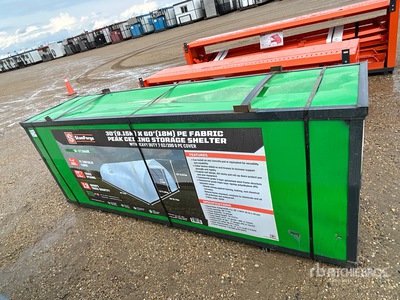 StanForge ST3060E 30 ft x 60 ft Peak Ceiling Storage Building (Unused)