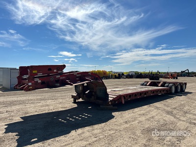 2006 Aspen 55 t Tri/A Removable Gooseneck Lowboy Trailer