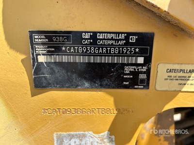 2006 Cat 938G Series II Ładowarka kołowa