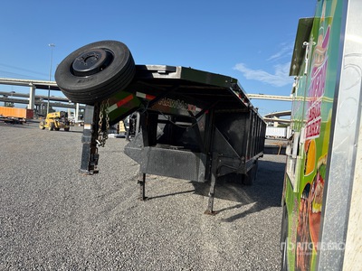 2025 RAWMAXX HDX20GN30KHXD 20 ft T/A Gooseneck Nutzkippanhänger