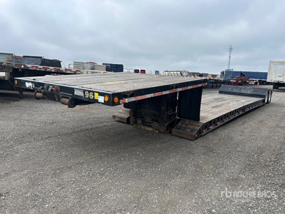 1996 Trail King T/A Removable Gooseneck Lowboy Trailer