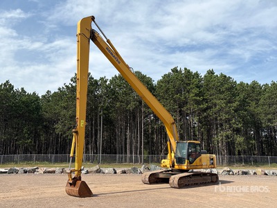 2003 Komatsu PC220LC-7 Long Reach Tracked Excavator