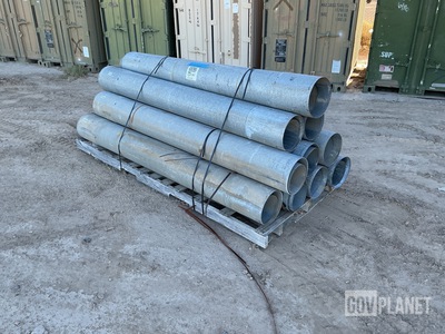 (10) 7' 3" x 10" Outer Pipe x 8" Inner Pipe Sections