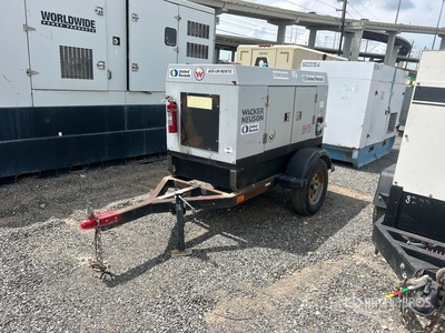 2019 Wacker G25 T4F 24.4 kW Mobile Generador