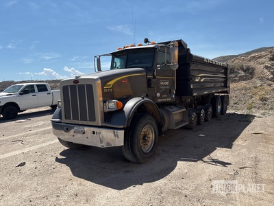 2017 Peterbilt 367 12x4 Quad/A Dump Truck (Inoperable)
