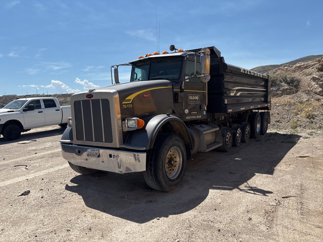 2017 Peterbilt 367 12x4 Five Axle Dump Truck