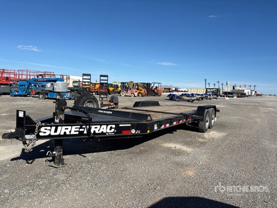 2025 Sure-Trac 9982 lb 22 ft T/A Equipment Trailer