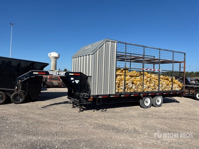 2011 Top Hat OTWG22X8.5-14E-F 22 ft T/A Gooseneck Trailer utilitario