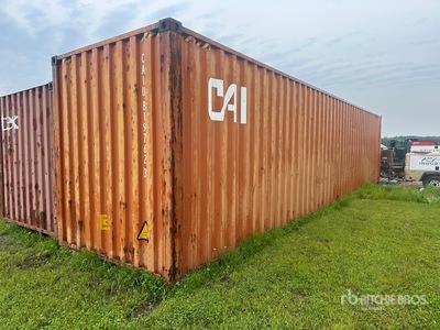 2007 40 ft High Cube Storage Container