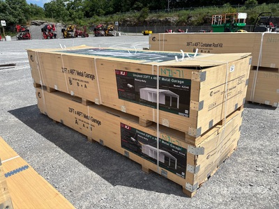 2026 KJ K2346 23 ft x 46 ft Metal Garage Storage Building (Unused)