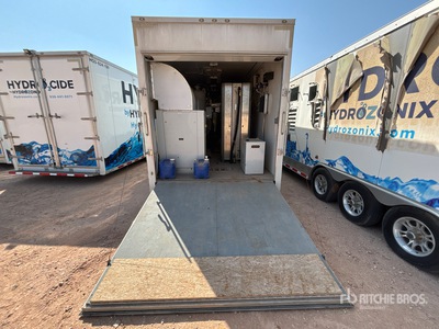 Ozone Wastewater Treatment System w/2019 ATC Tri/A Enclosed Trailer