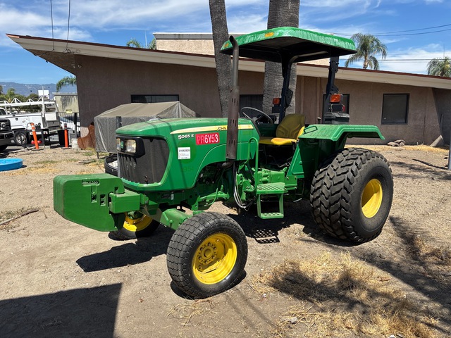 2009 John Deere 5065E 2WD Utility Tractor 2009 John Deere 5065E 2WD Utility Tractor