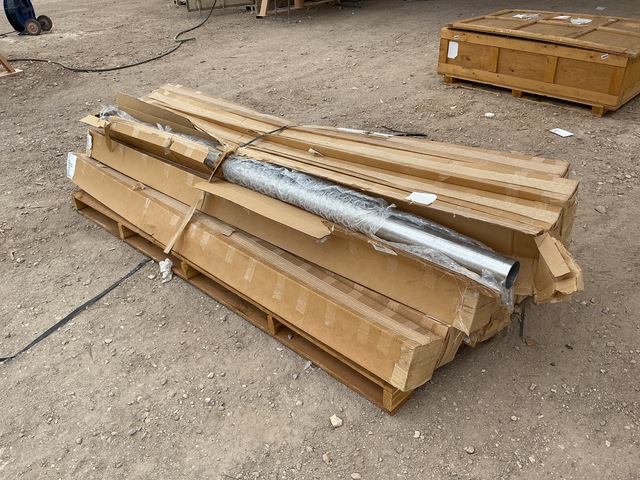 (5) General Dynamics 10007102 Exhaust Pipes (5) General Dynamics 10007102 Exhaust Pipes