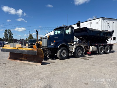 2012 Western Star 4900 8x4 Twin-Steer Snow Plow Truck