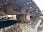 Undercarriage with Left Carrier Rollers